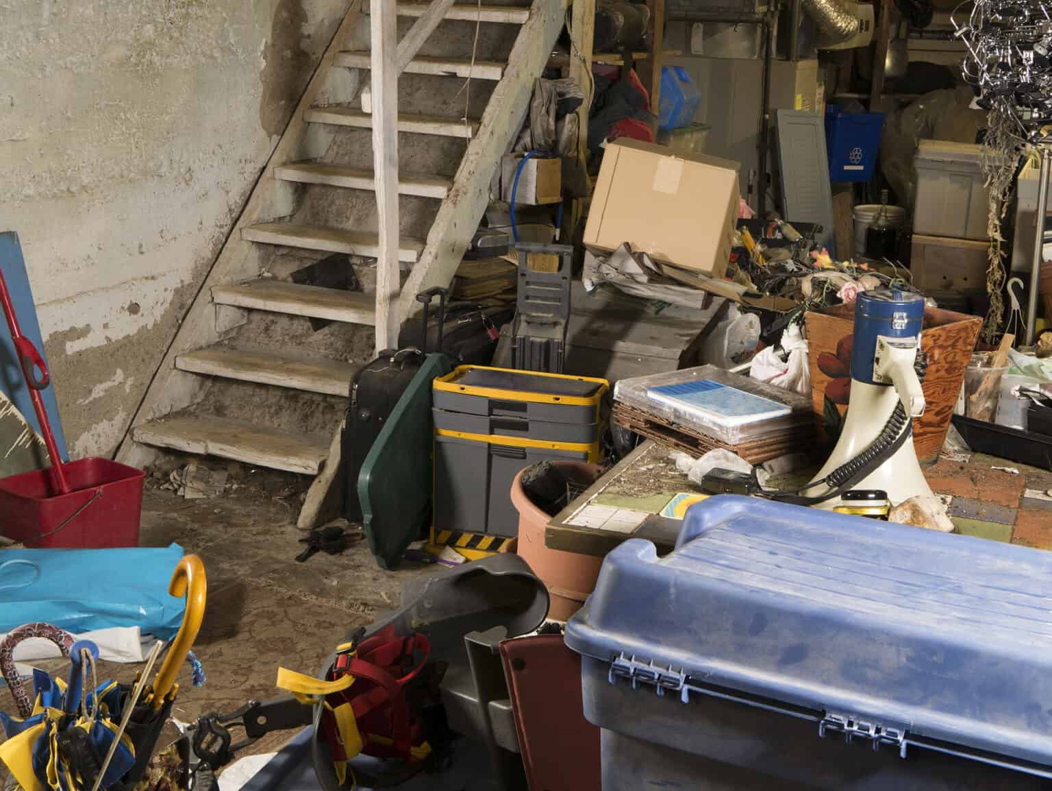 Clean out your Basement - Use a Removal Service - Junk Removal Inc