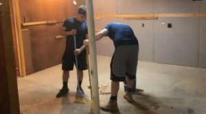 Residential junk piles being hauled in Southborough, MA