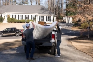 Eco-friendly mattress disposal service in Boston, MA